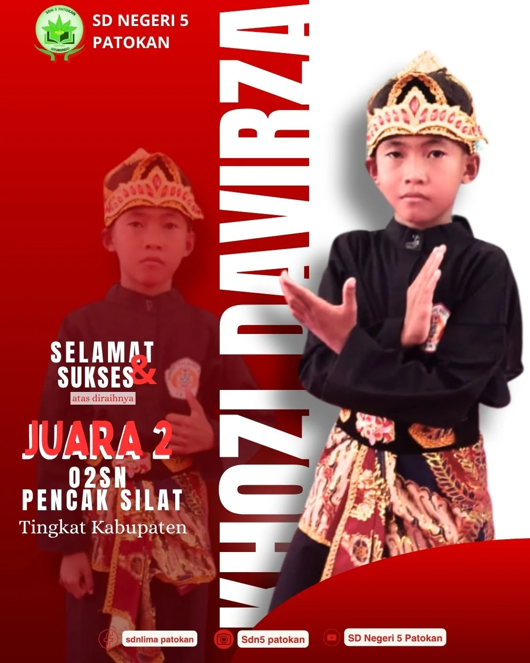 Lomba O2SN Cabor Pencak Silat Putra